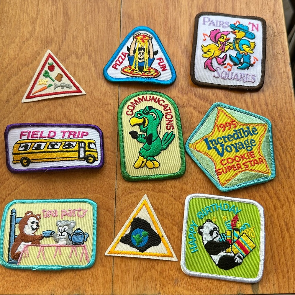 1990’s Brownie Patches
